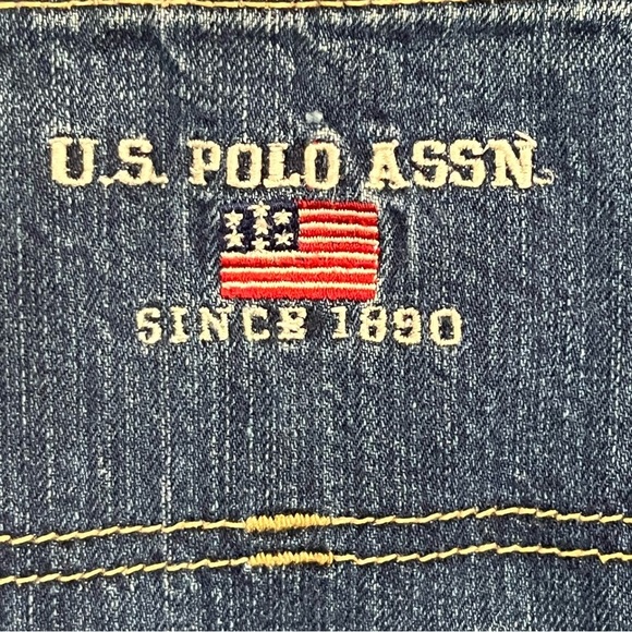 U.S. Polo Assn. Men’s Size 34 x 30 Blue Mid Rise Straight Leg Baggy Jeans - Picture 11 of 15